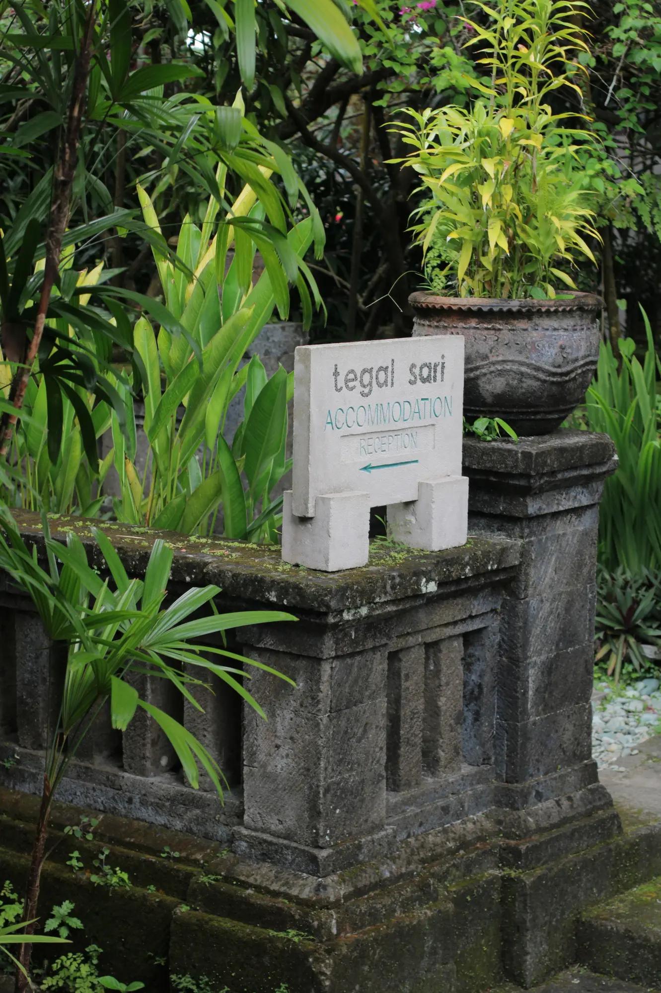 Tegalsari sign